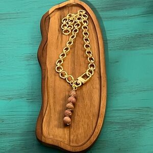 Rhodanite Pendant Necklace